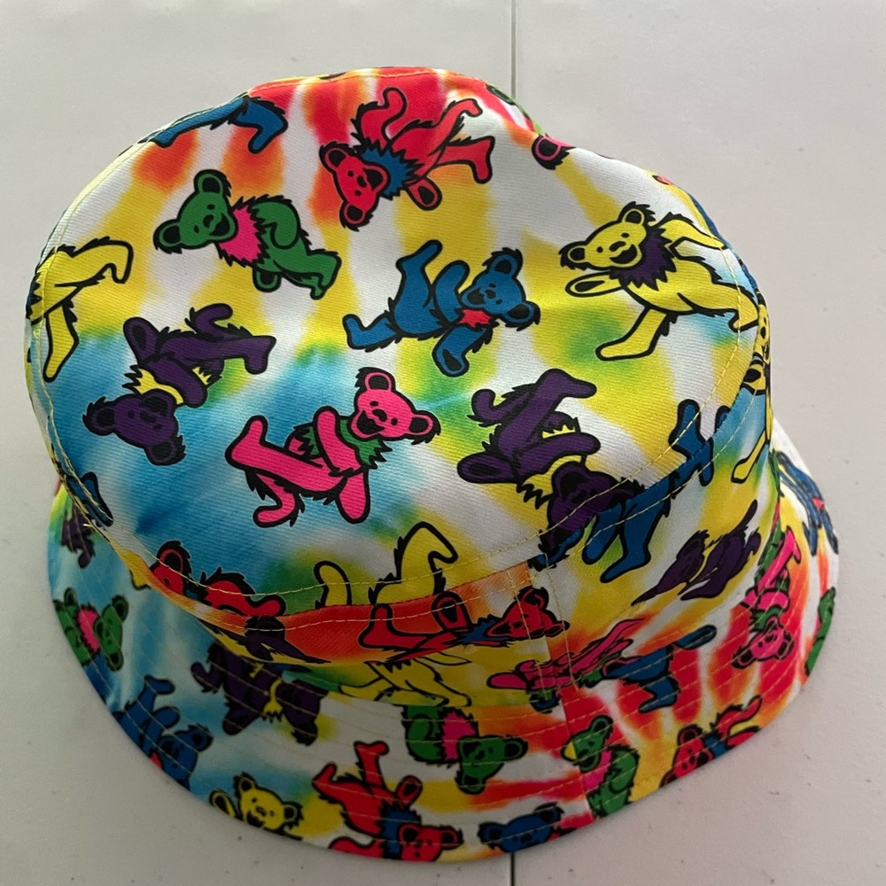 Grateful Dead Bucket Hat Dancing Bears Tie Dye. Great condition never worn.